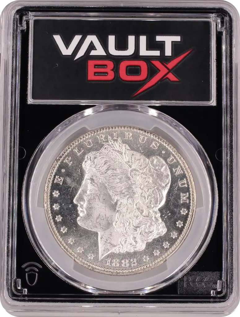1882-CC $1 PCGS MS63DMPL FRONT