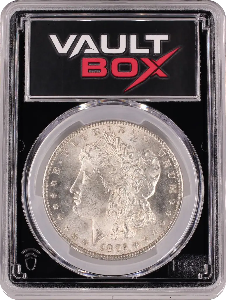 1891-S $1 PCGS MS62 FRONT