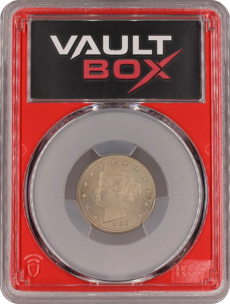 1889 5C PCGS MS65 FRONT