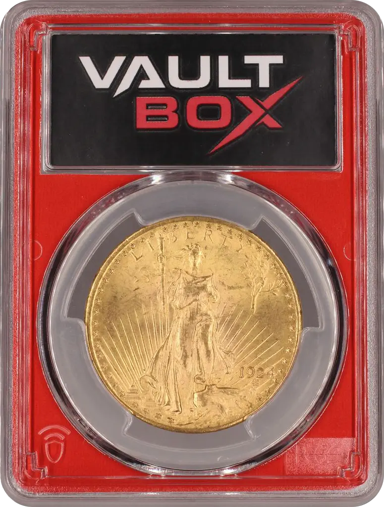 1924 G$20 PCGS MS65+ Front