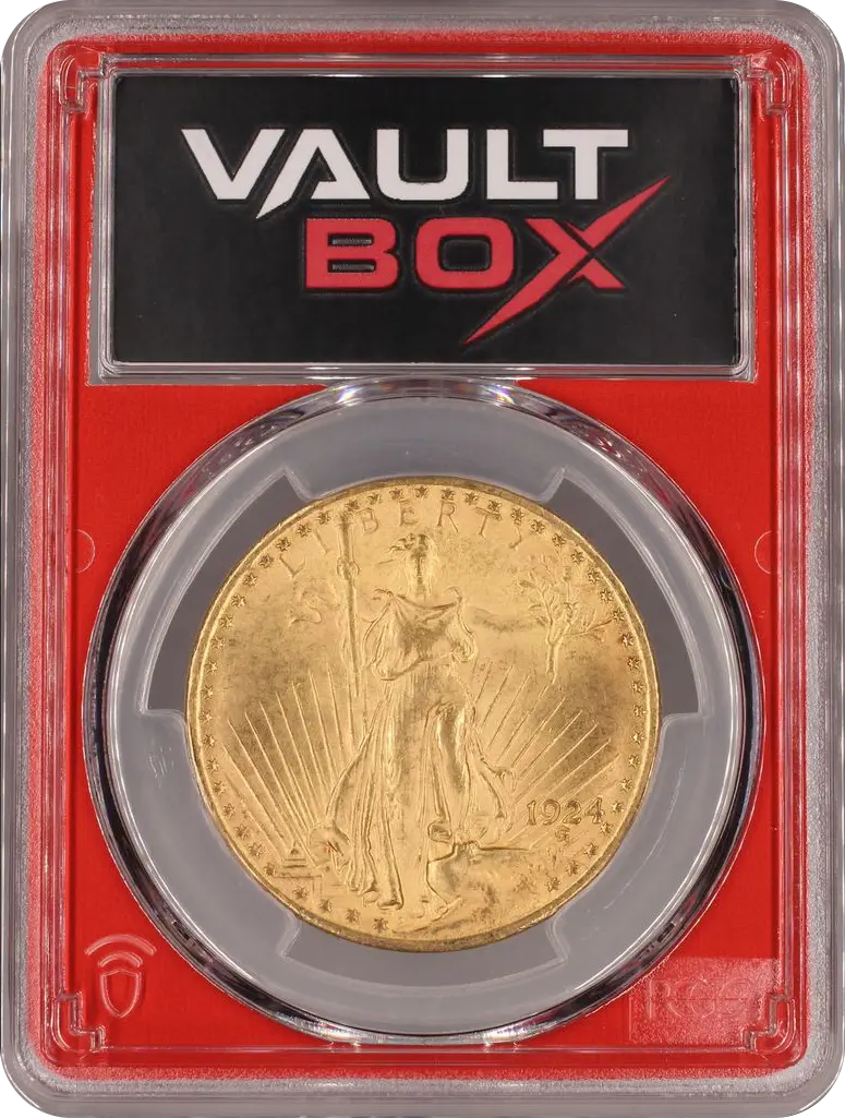 1924 G$20 PCGS MS65+ Front