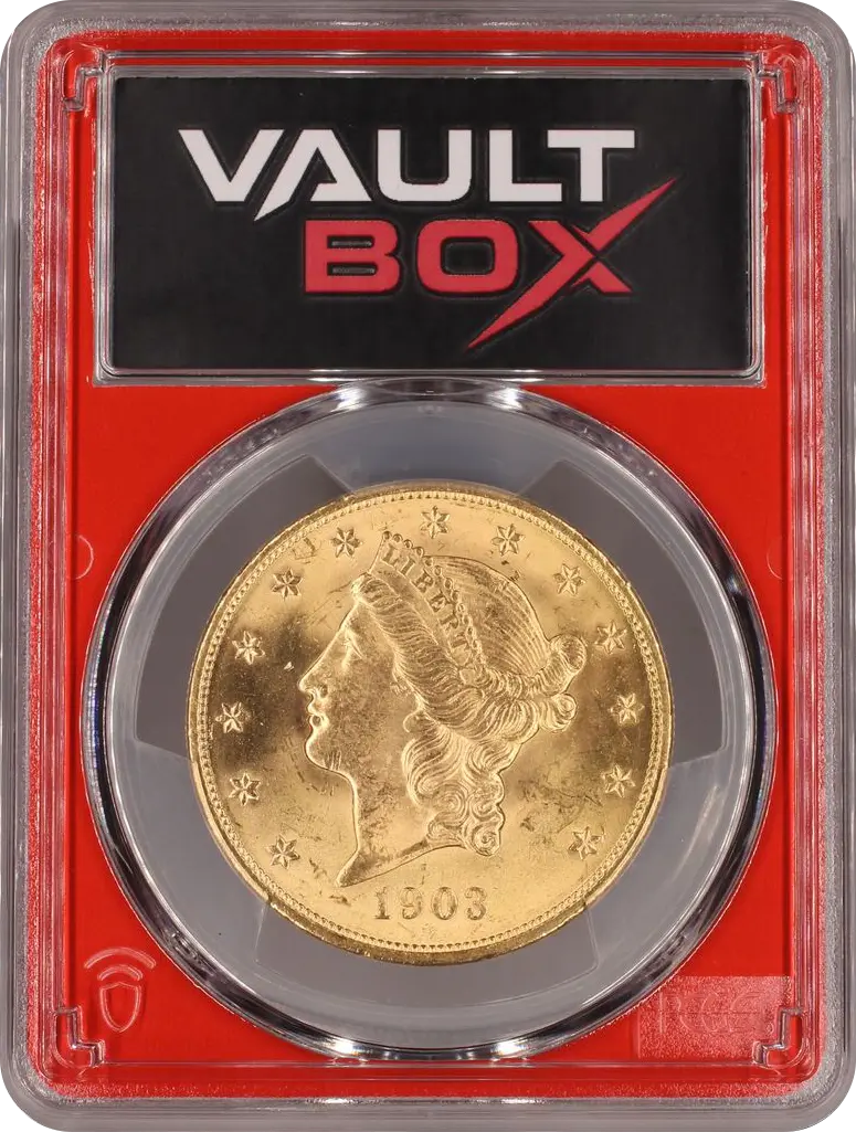 1903 G$20 PCGS MS64 Front