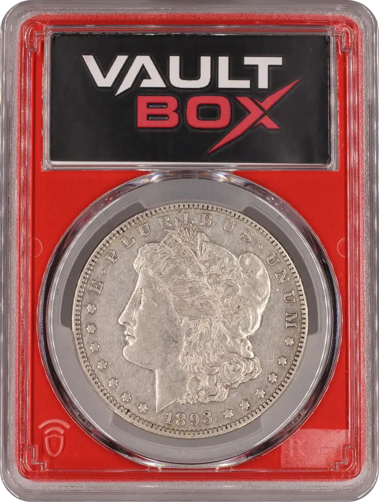 1893 $1 PCGS XF45 FRONT