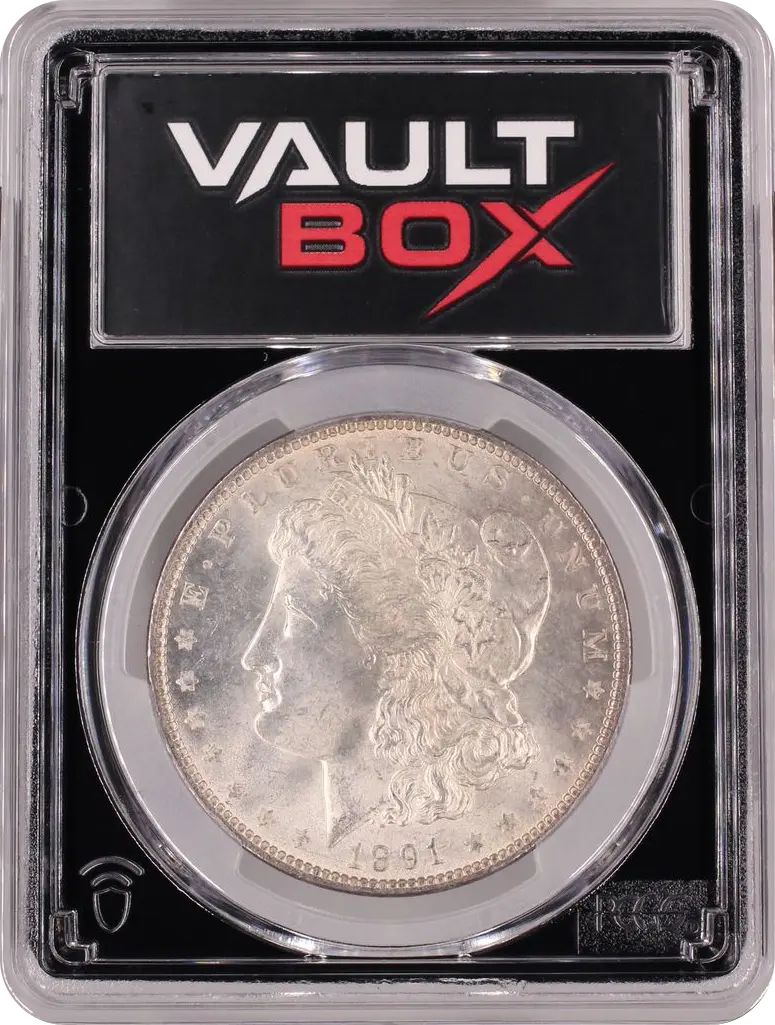 1891 $1 PCGS MS64 FRONT