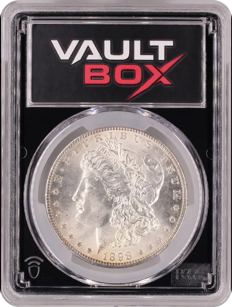1898 $1 PCGS MS64 FRONT