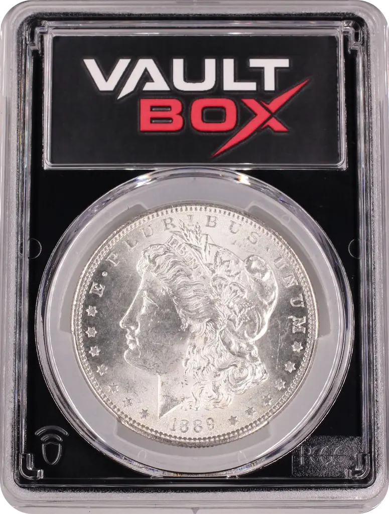 1889-S $1 PCGS MS62 FRONT