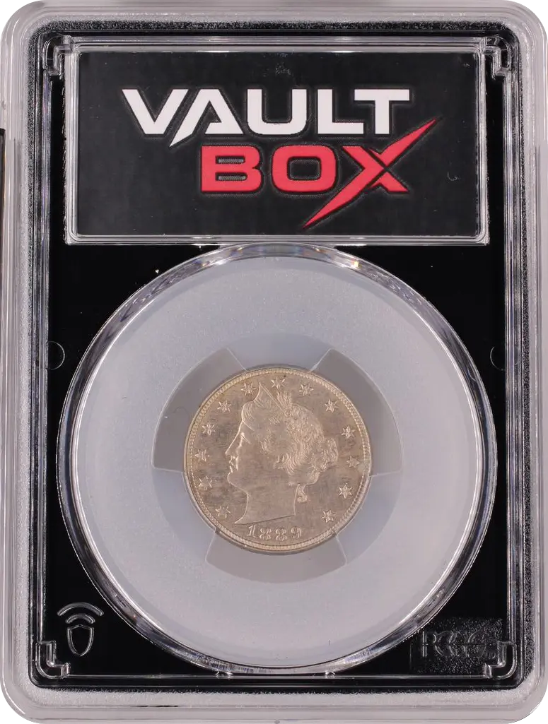 1889 5C PCGS PR63 FRONT