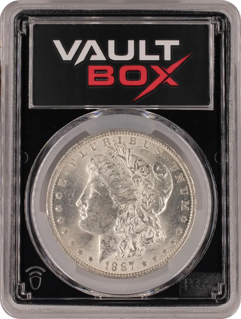 1887-O $1 PCGS MS63 FRONT