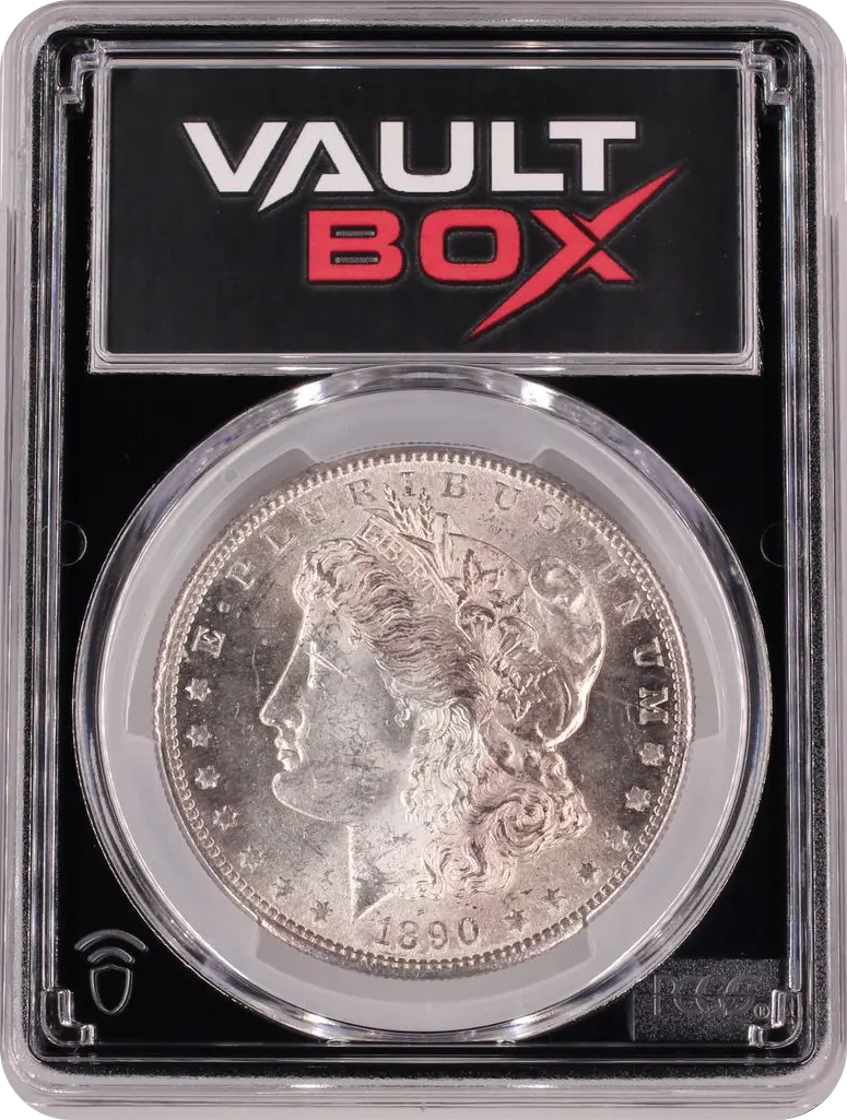 1890-S $1 PCGS MS62 FRONT