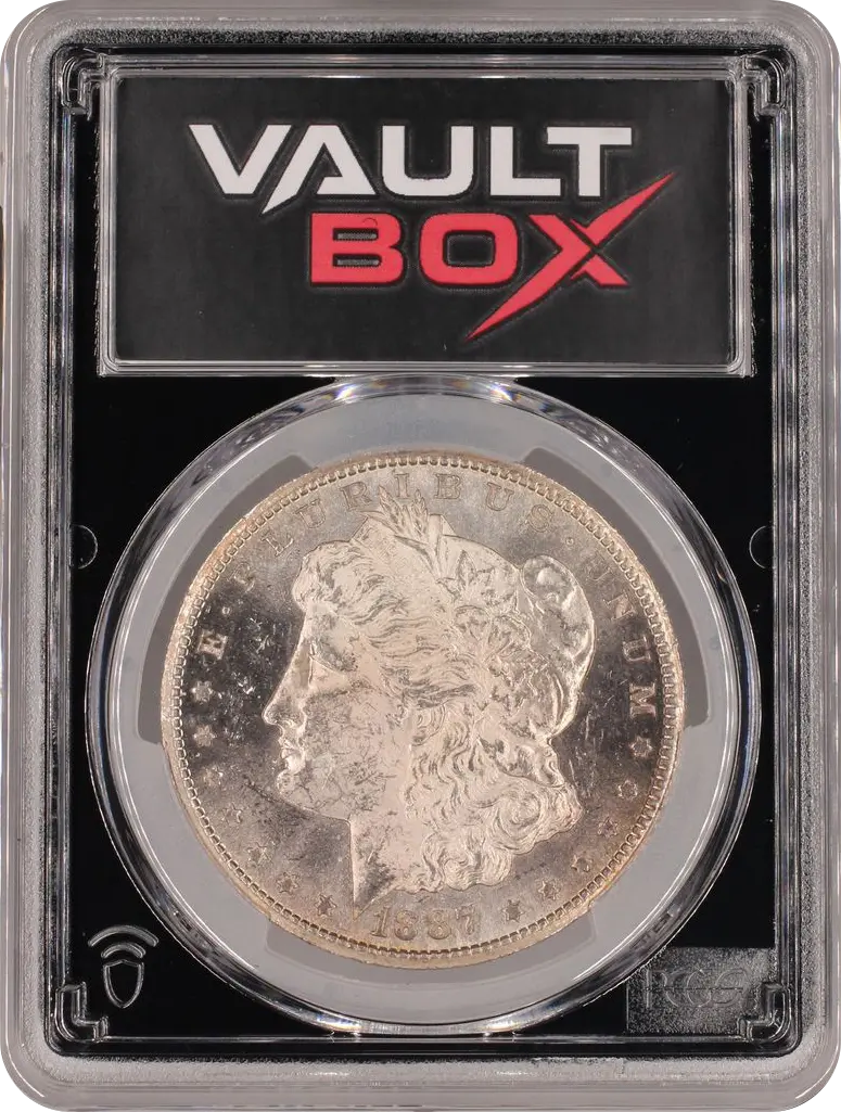 1887-S $1 PCGS MS63 FRONT