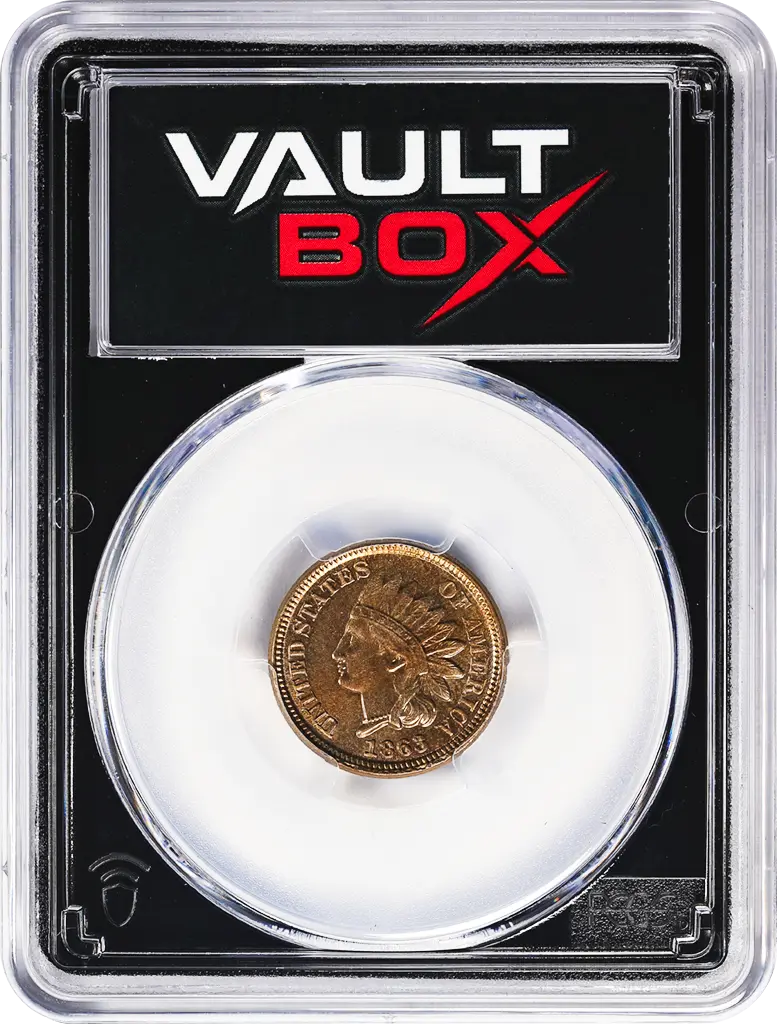 1863 1C PCGS MS63 FRONT
