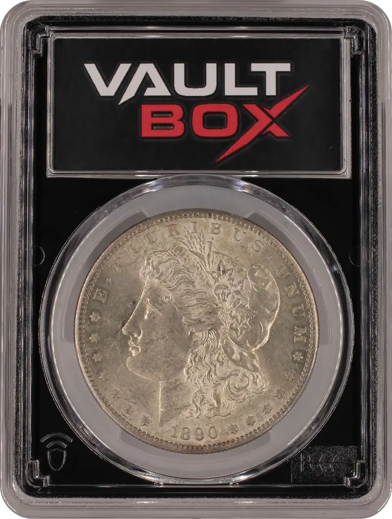 1890-S $1 PCGS AU58 FRONT