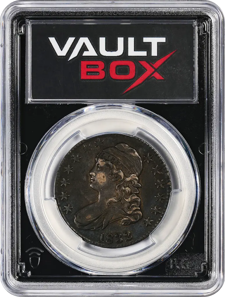 1832 50C O-118 SMALL LETTERS PCGS XF40 FRONT
