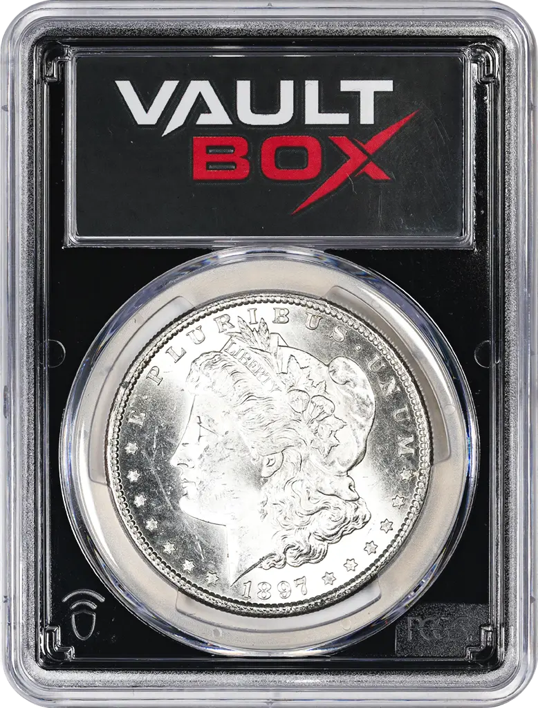 1897 $1 PCGS MS63 FRONT