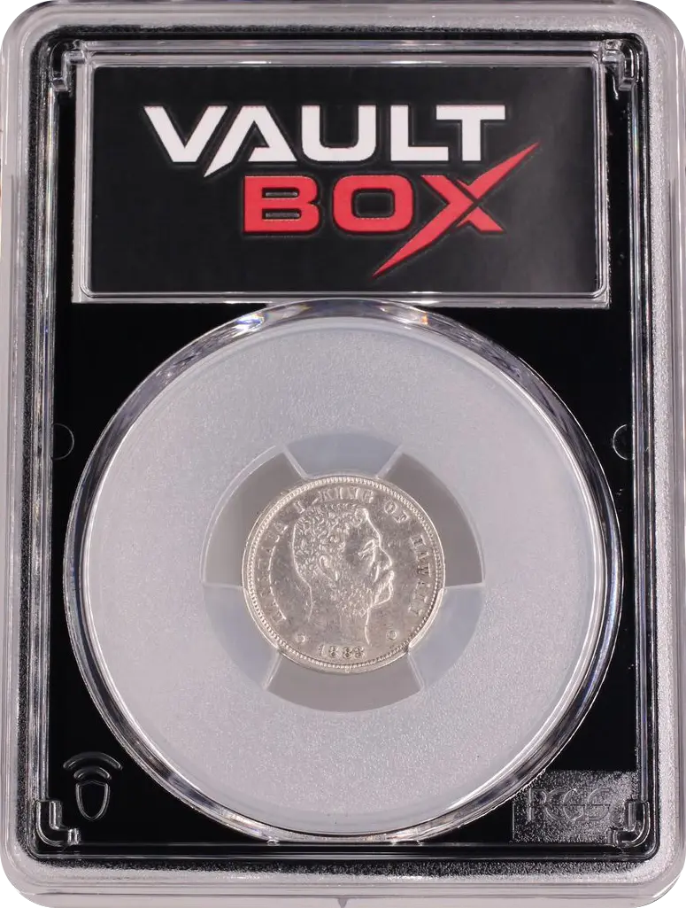 1883 10C HAWAII PCGS XF45 FRONT