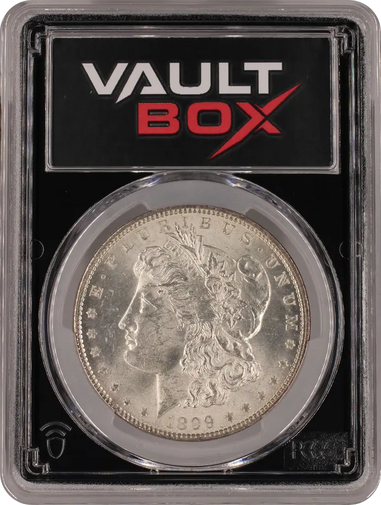 1899 $1 PCGS MS62 FRONT