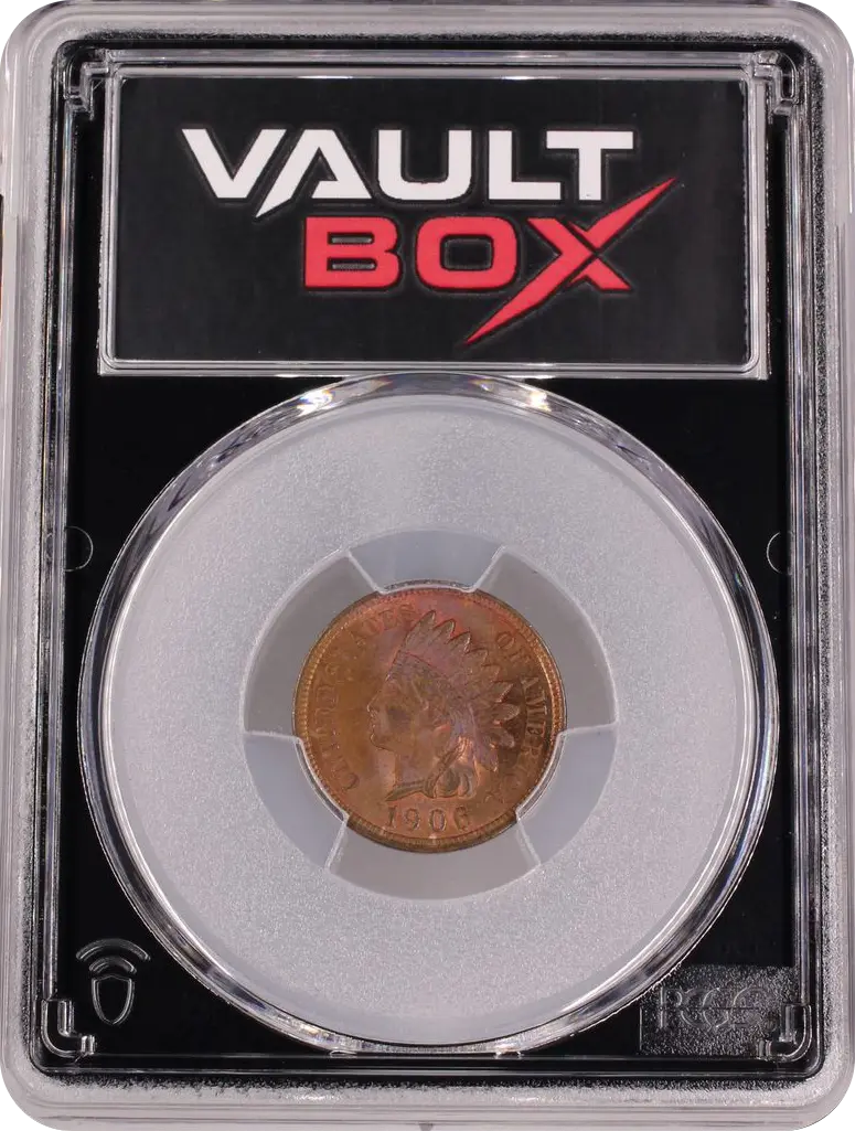 1906 1C PCGS MS64RB FRONT
