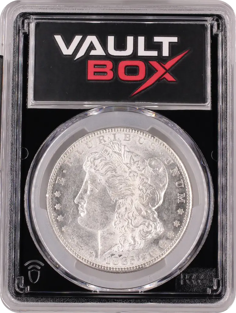 1885-S $1 PCGS AU58 FRONT