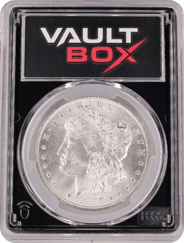 1897 $1 PCGS MS64 FRONT