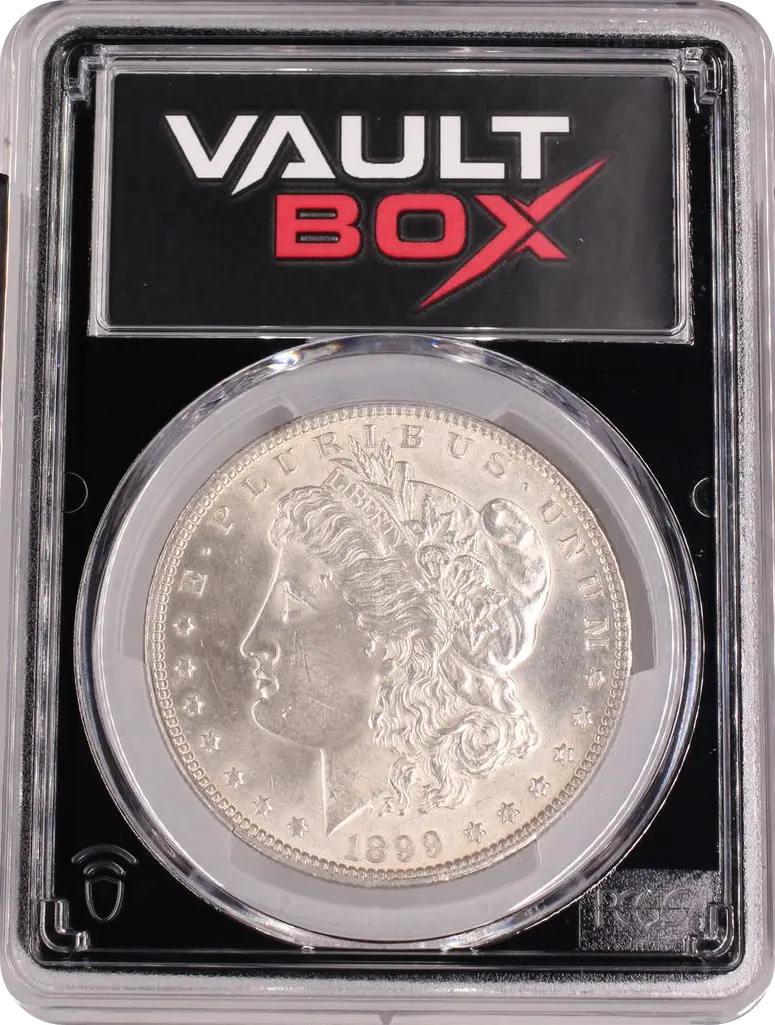 1899 $1 PCGS MS62 FRONT