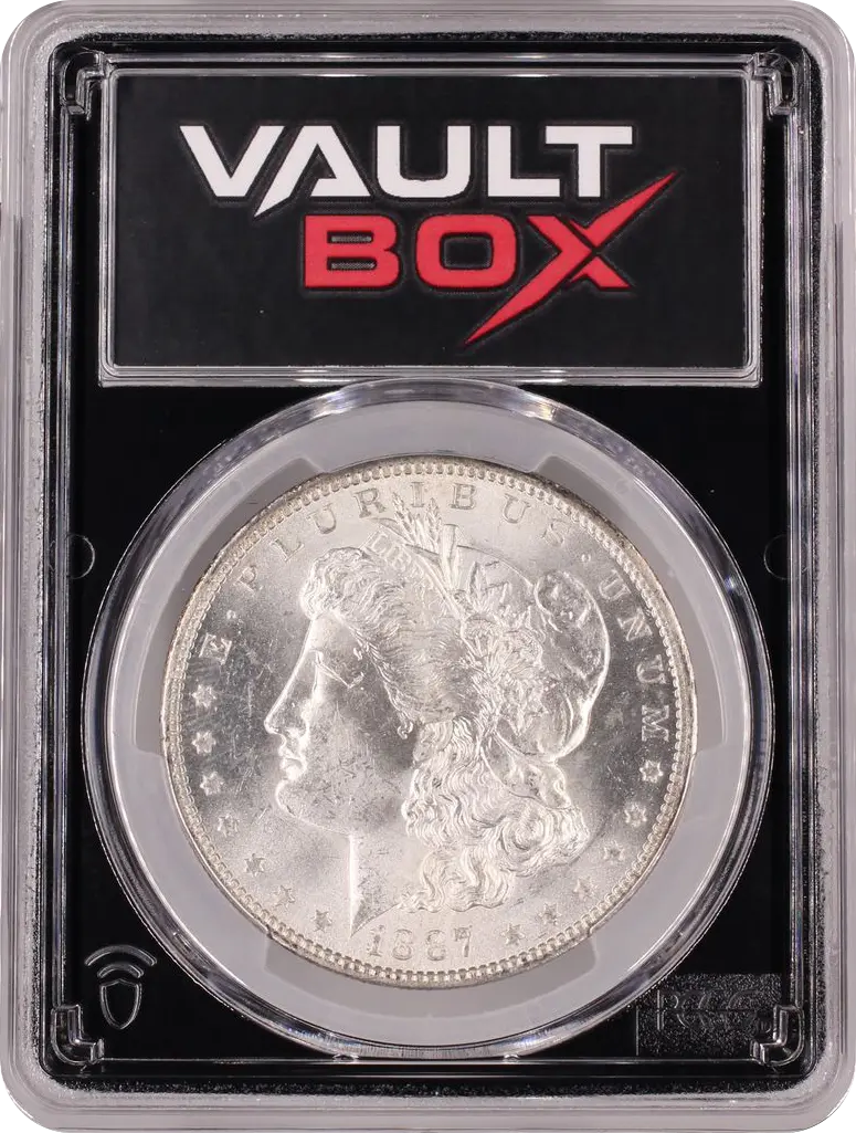 1887-O $1 PCGS MS64 FRONT