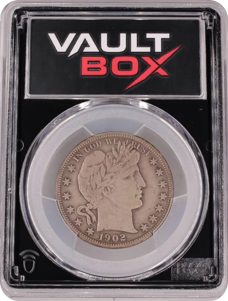 1902 50C PCGS VF35 FRONT