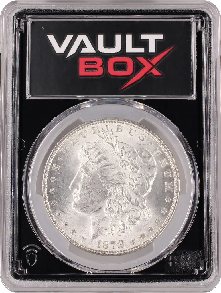 1878 7TF $1 REVERSE OF 1879 PCGS MS62 FRONT