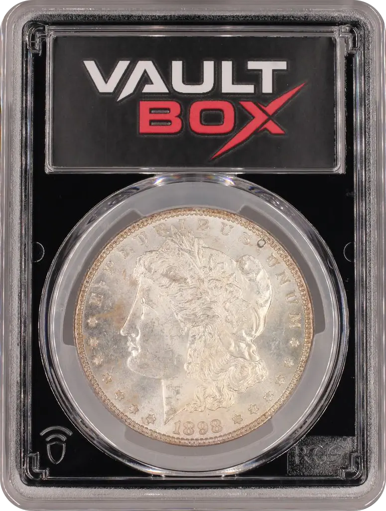 1898 $1 PCGS MS63 FRONT