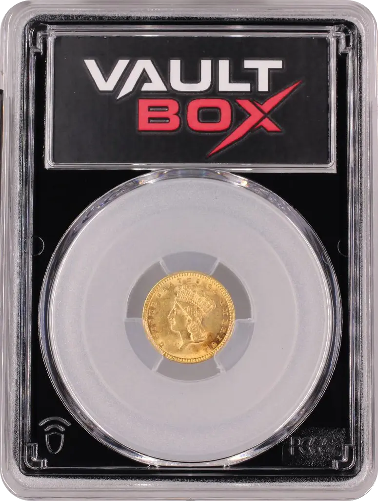 1857 G$1 PCGS MS61 FRONT