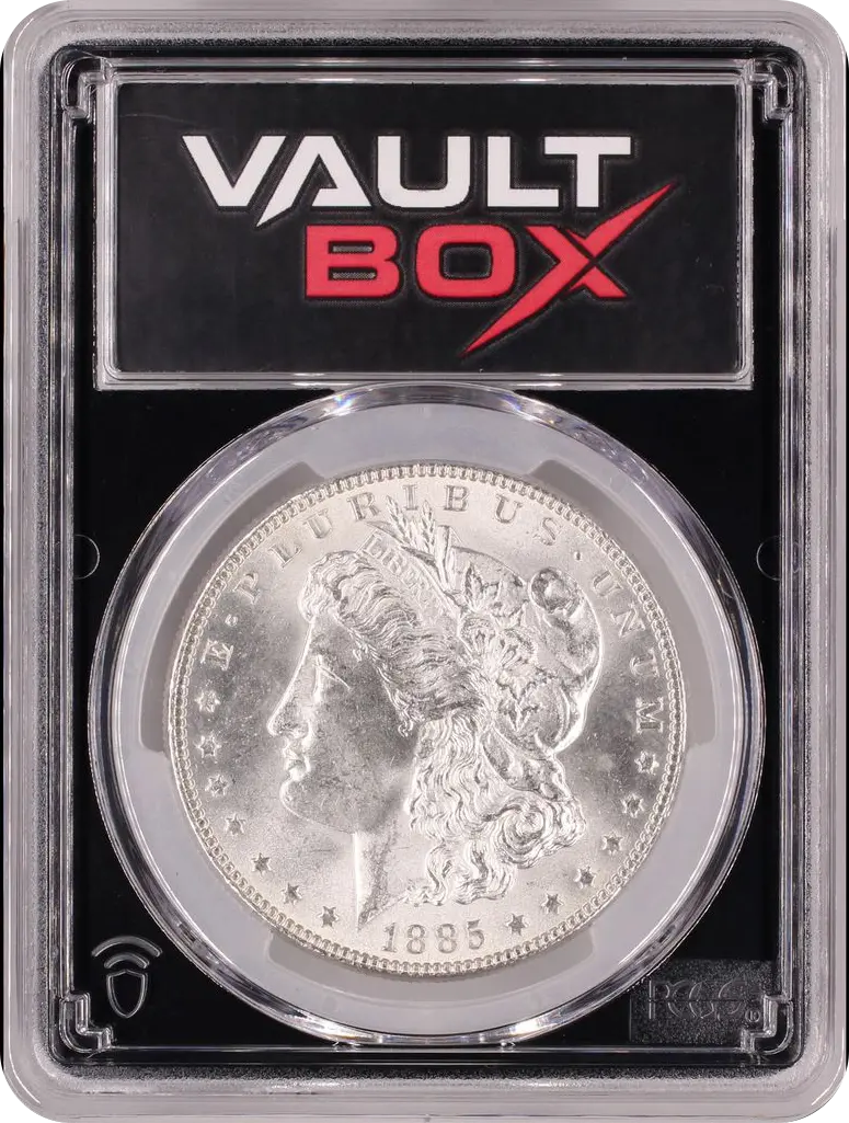 1885 $1 PCGS MS64 FRONT