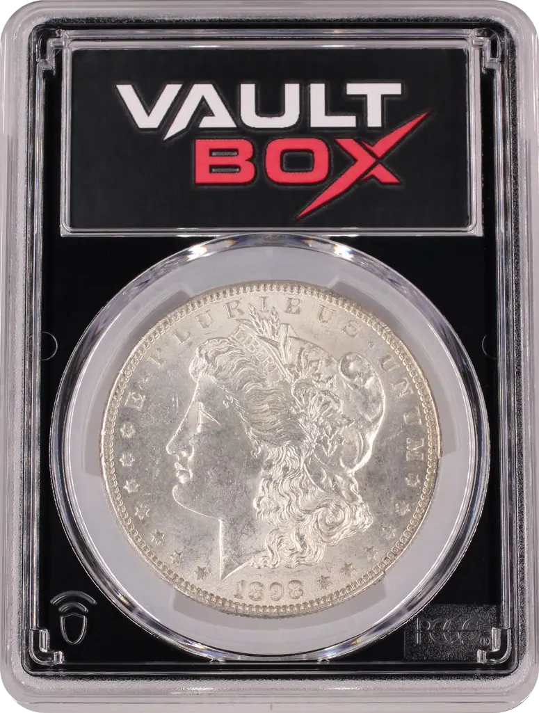 1898-S $1 PCGS MS62 FRONT