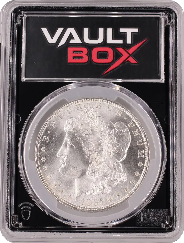 1887 $1 PCGS MS65 FRONT