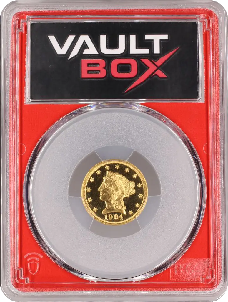 1904 $2.50 PCGS PR67CAM FRONT