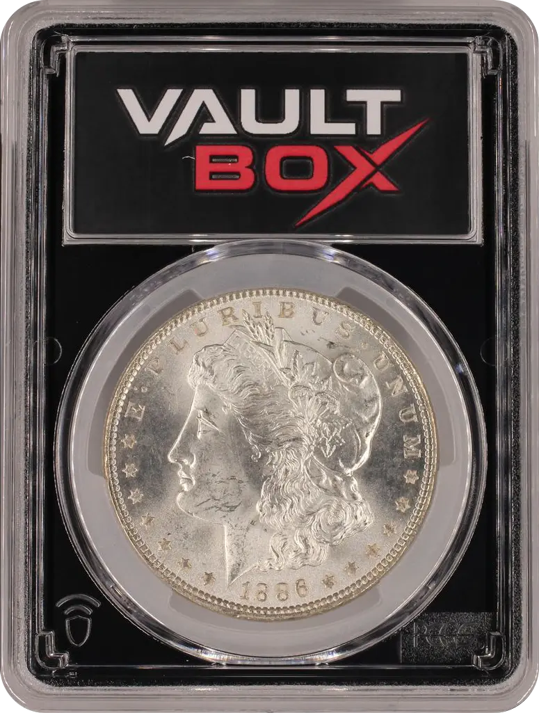 1886 $1 PCGS MS64 FRONT