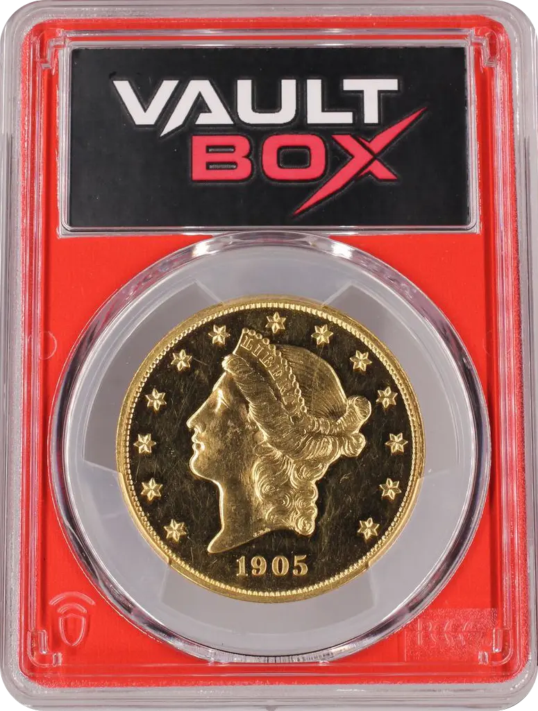 1905 G$20 PCGS PR64 Front