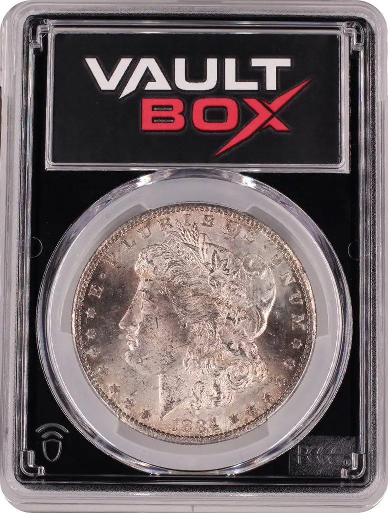 1884-CC $1 PCGS MS64 FRONT