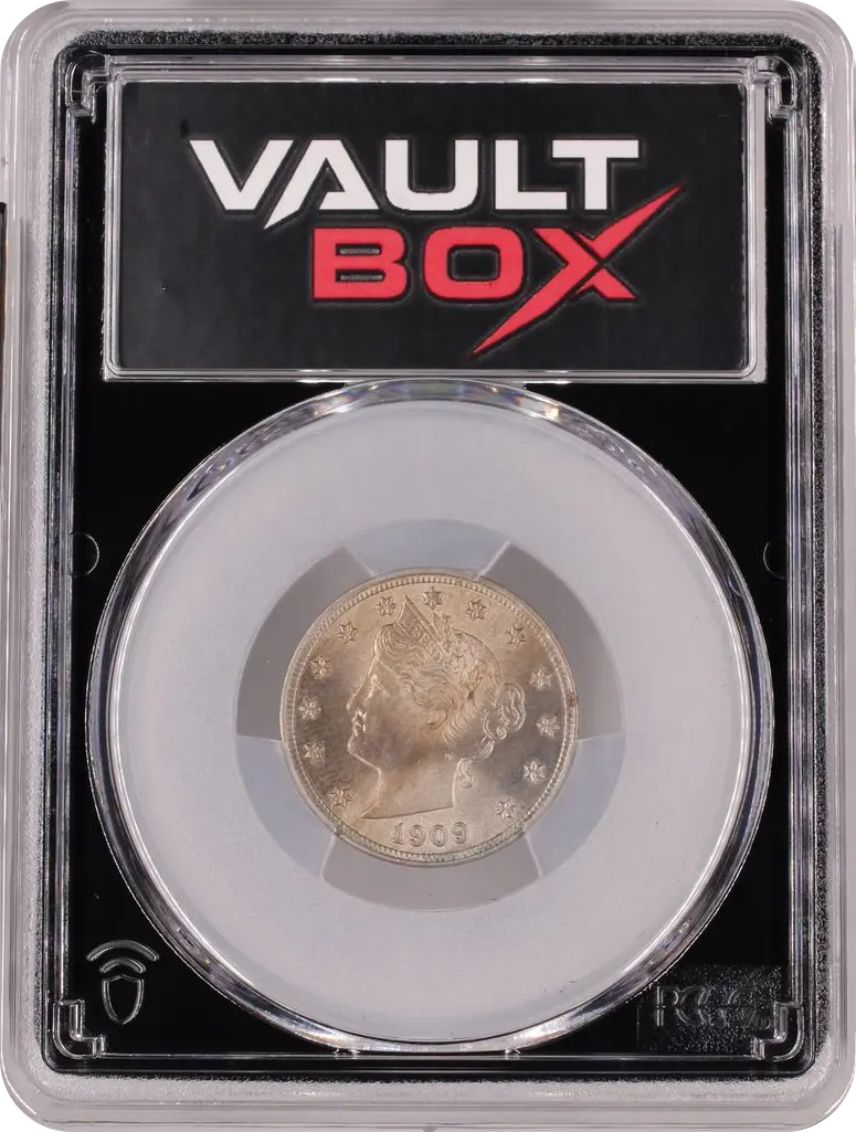 1909 5C PCGS MS64 FRONT