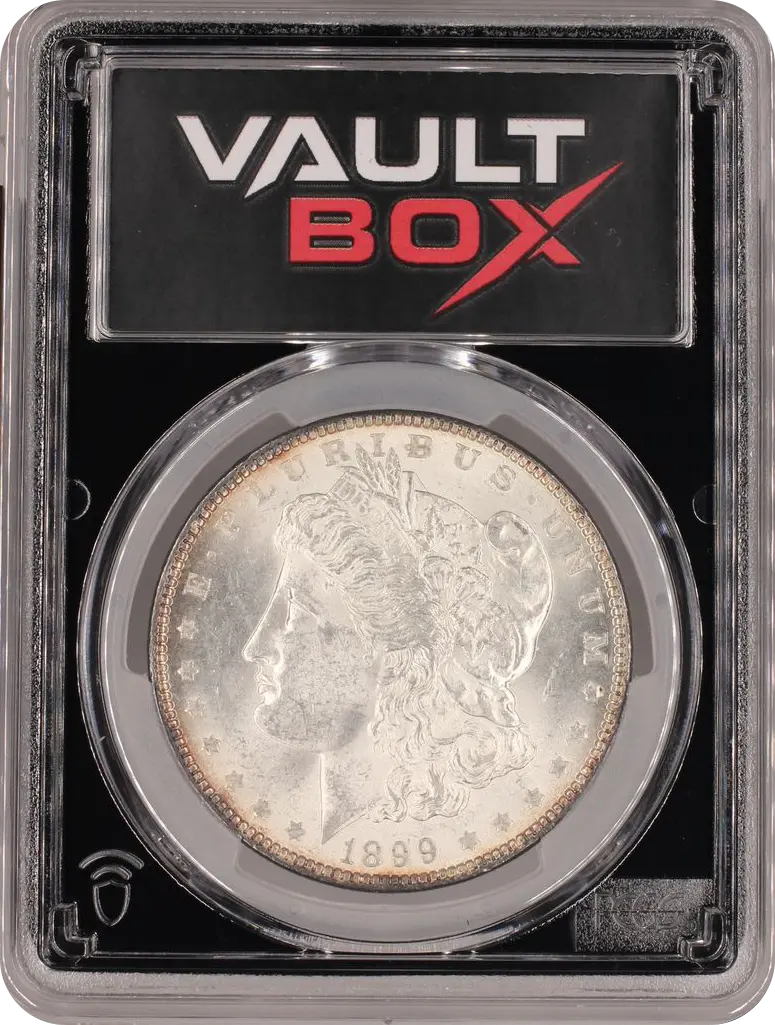 1899 $1 PCGS MS63 FRONT