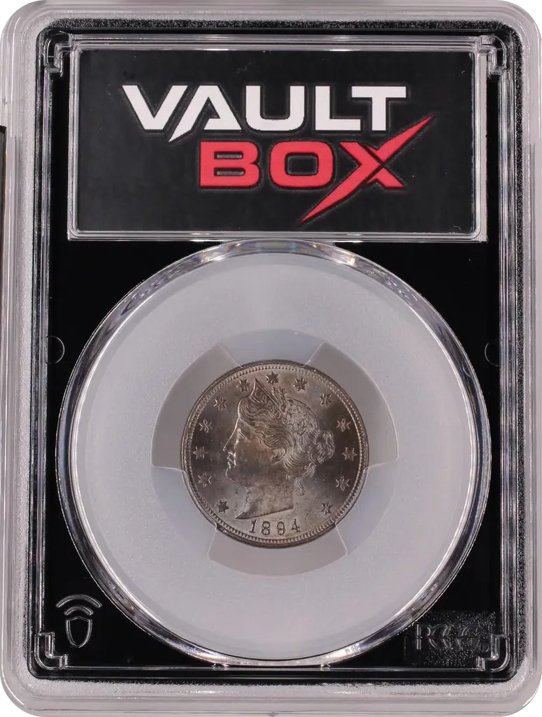 1894 5C PCGS MS63 FRONT