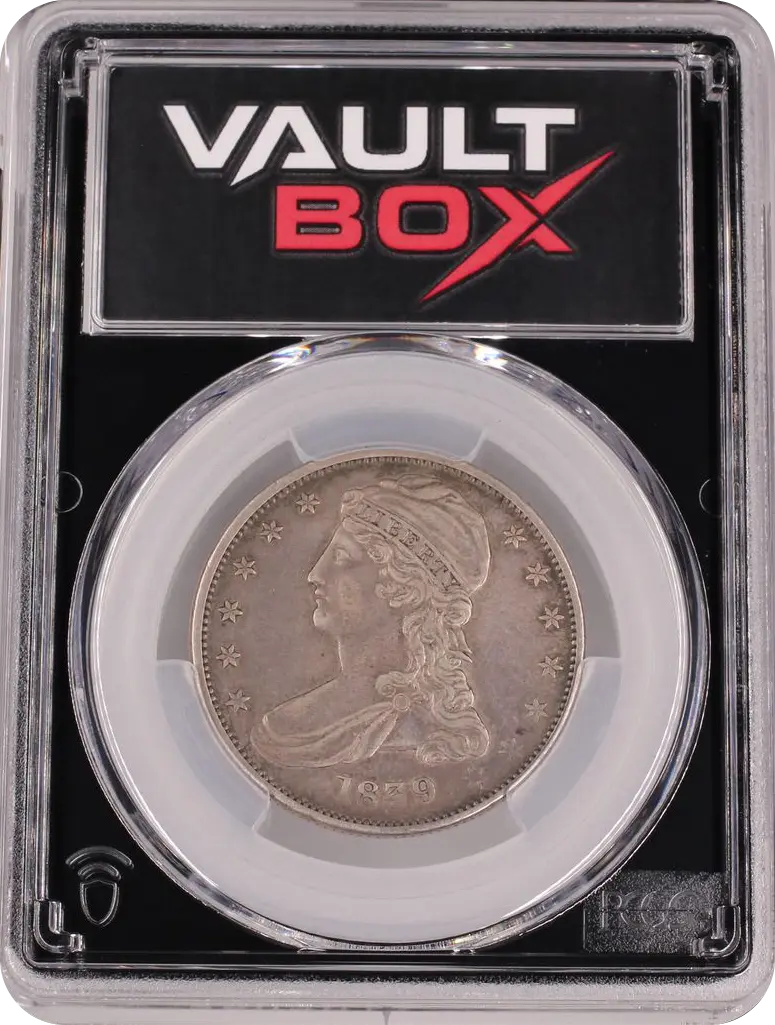 1839 50C CAPPED BUST