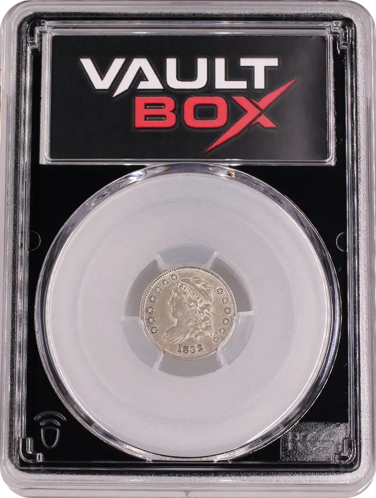 1832 H10C PCGS AU55 FRONT