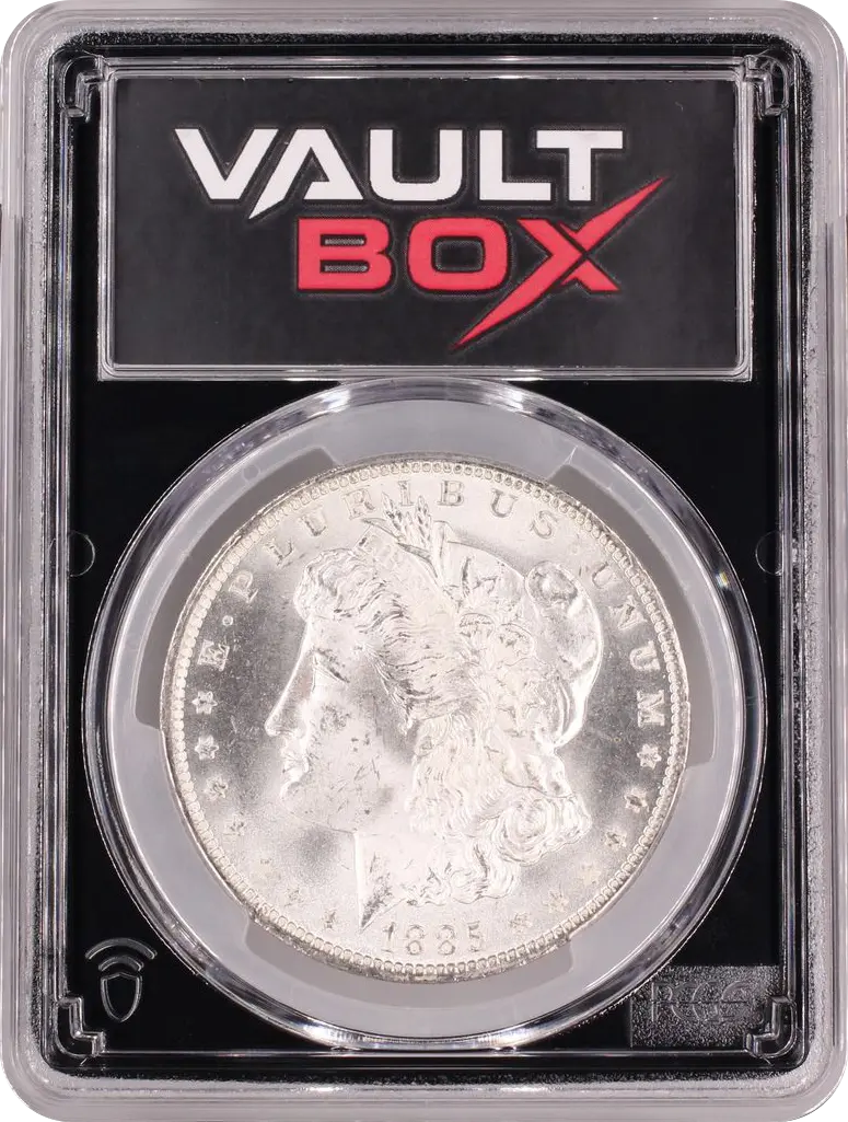 1885-O $1 GSA HOARD PCGS MS65 FRONT
