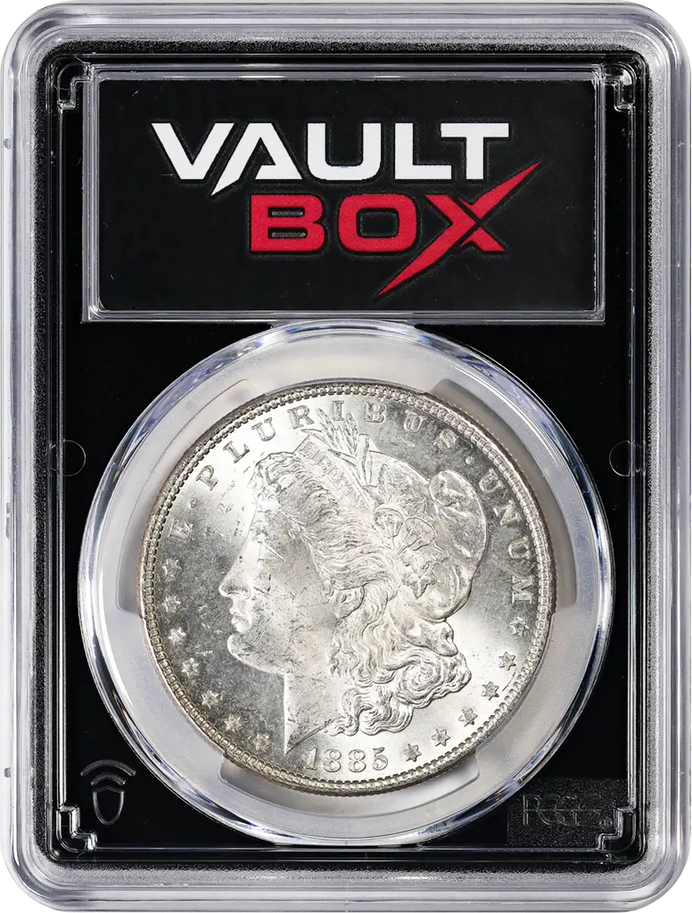 1885 $1 PCGS MS64 FRONT