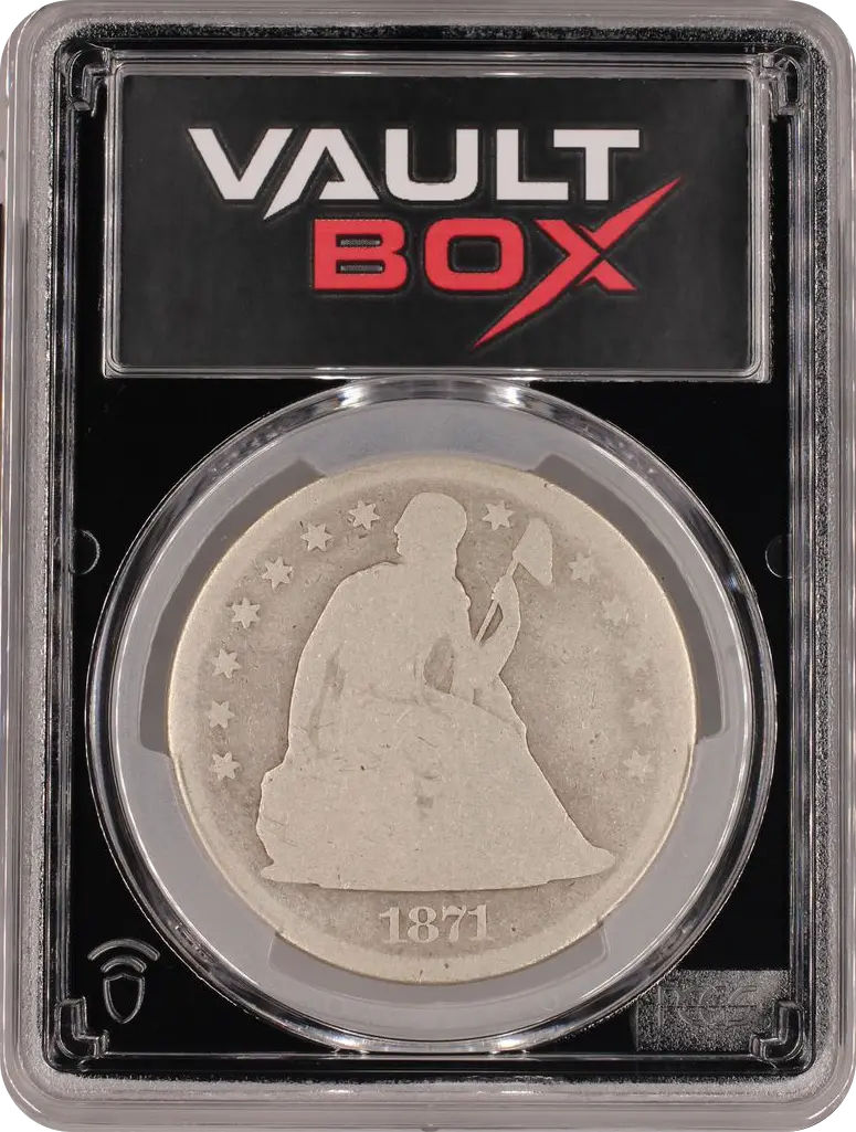 1871 $1 PCGS G04 FRONT