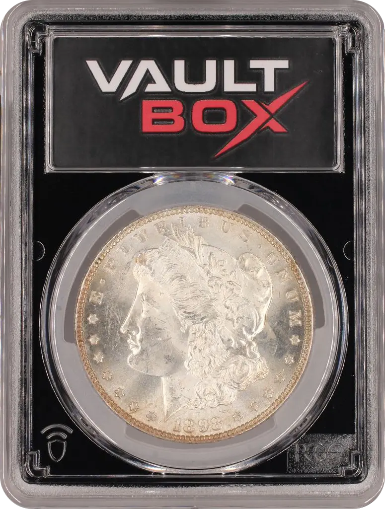 1898 $1 PCGS MS63 FRONT