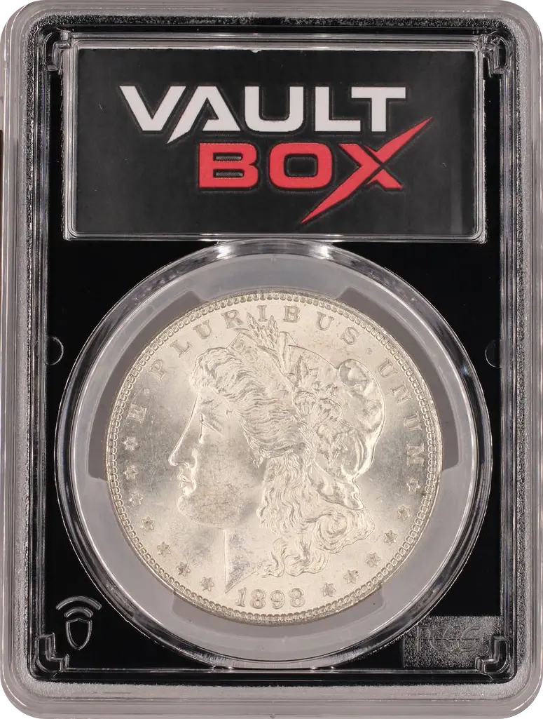 1898 $1 PCGS MS63 FRONT