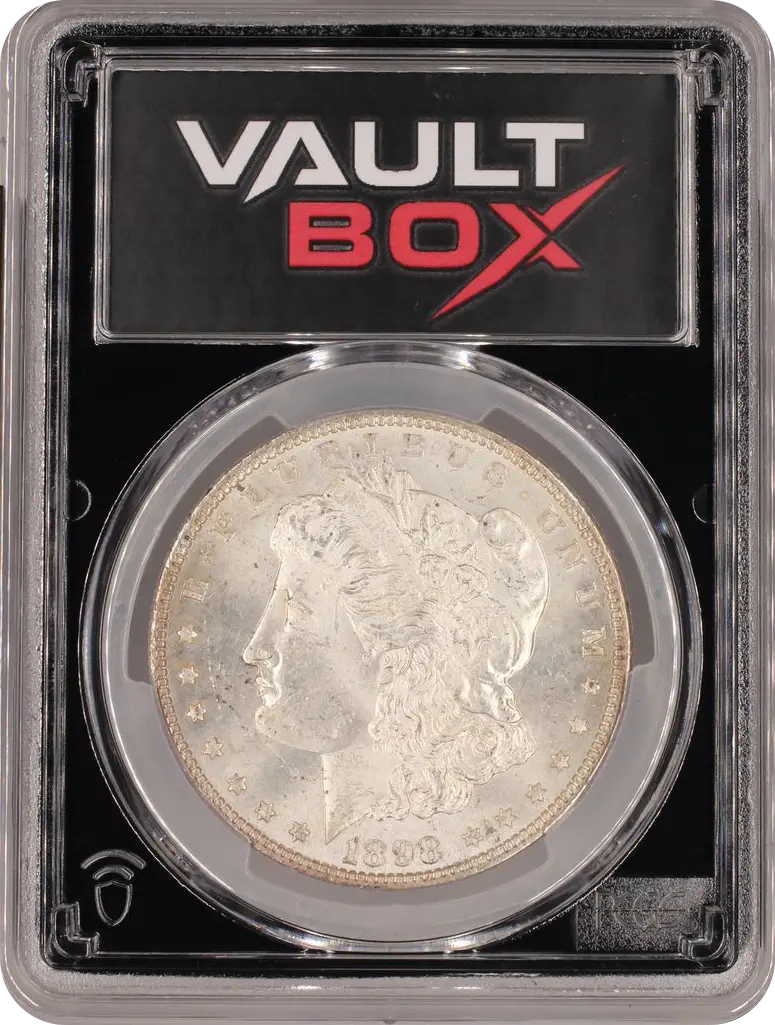 1898 $1 PCGS MS63 FRONT