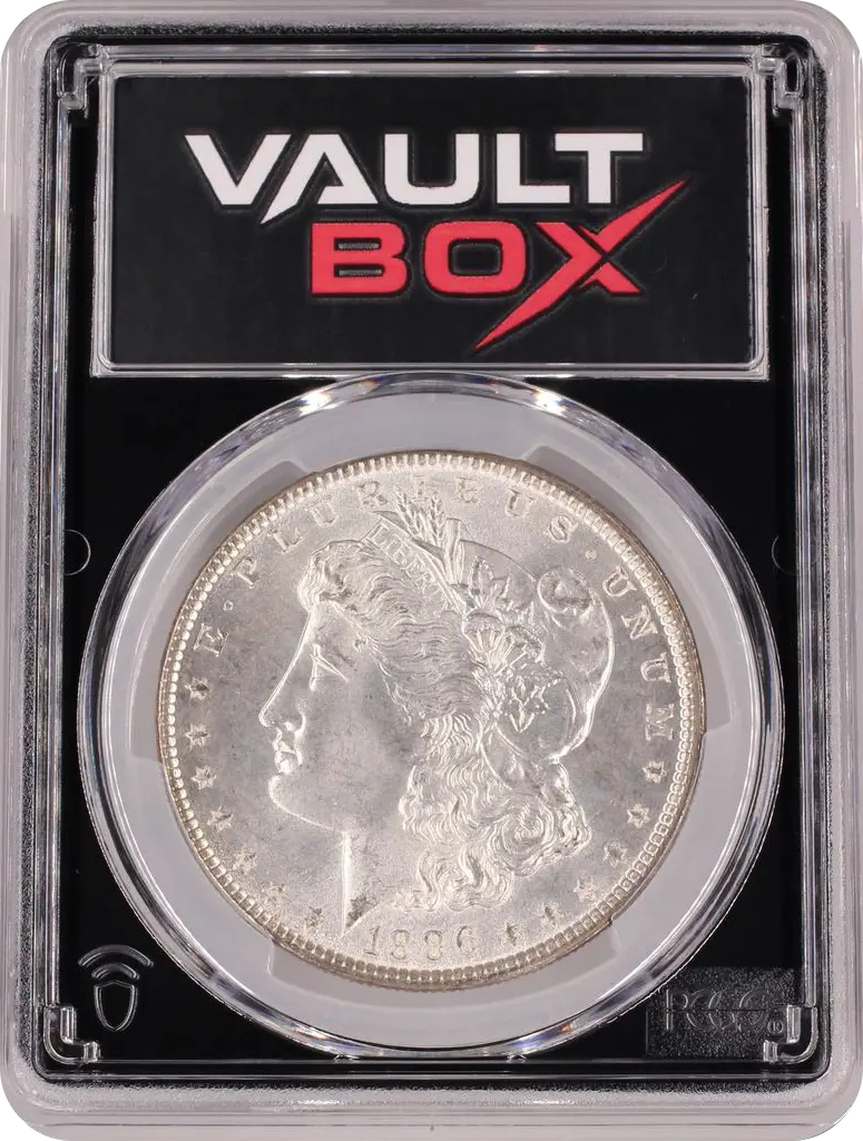 1886 $1 PCGS MS66 FRONT