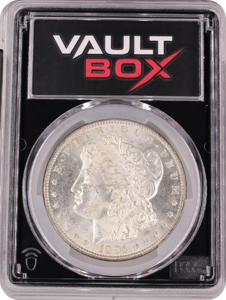 1891 $1 PCGS MS64 FRONT