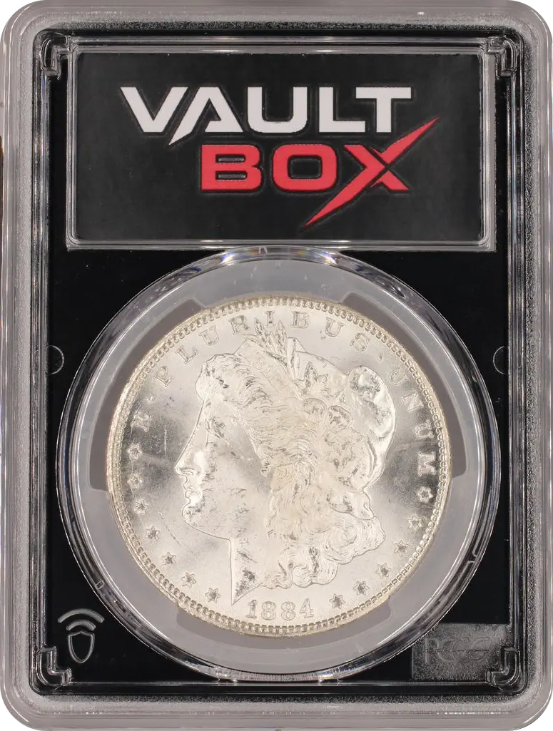 1884-CC $1 PCGS MS64 FRONT